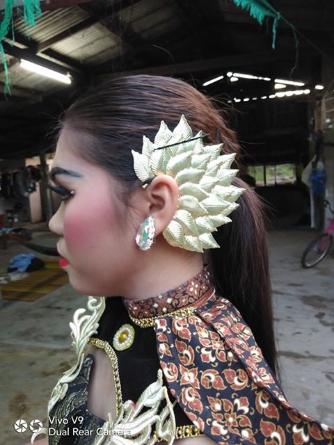(พร้อมส่ง) Ear Cuff 012 (เฉพาะข้างซ้าย) จอนหูใบไม้ งานสวย