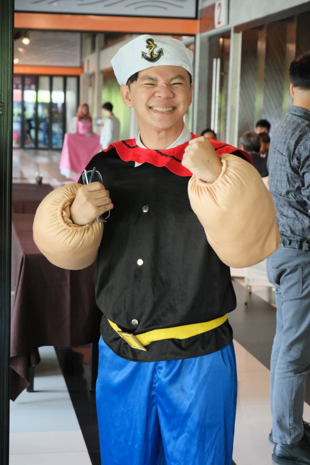 ชุดป๊อปอาย / ชุดป๊อบอาย / Popeye / ชุดทหารเรือ / ชุดกะลาสีเรือ