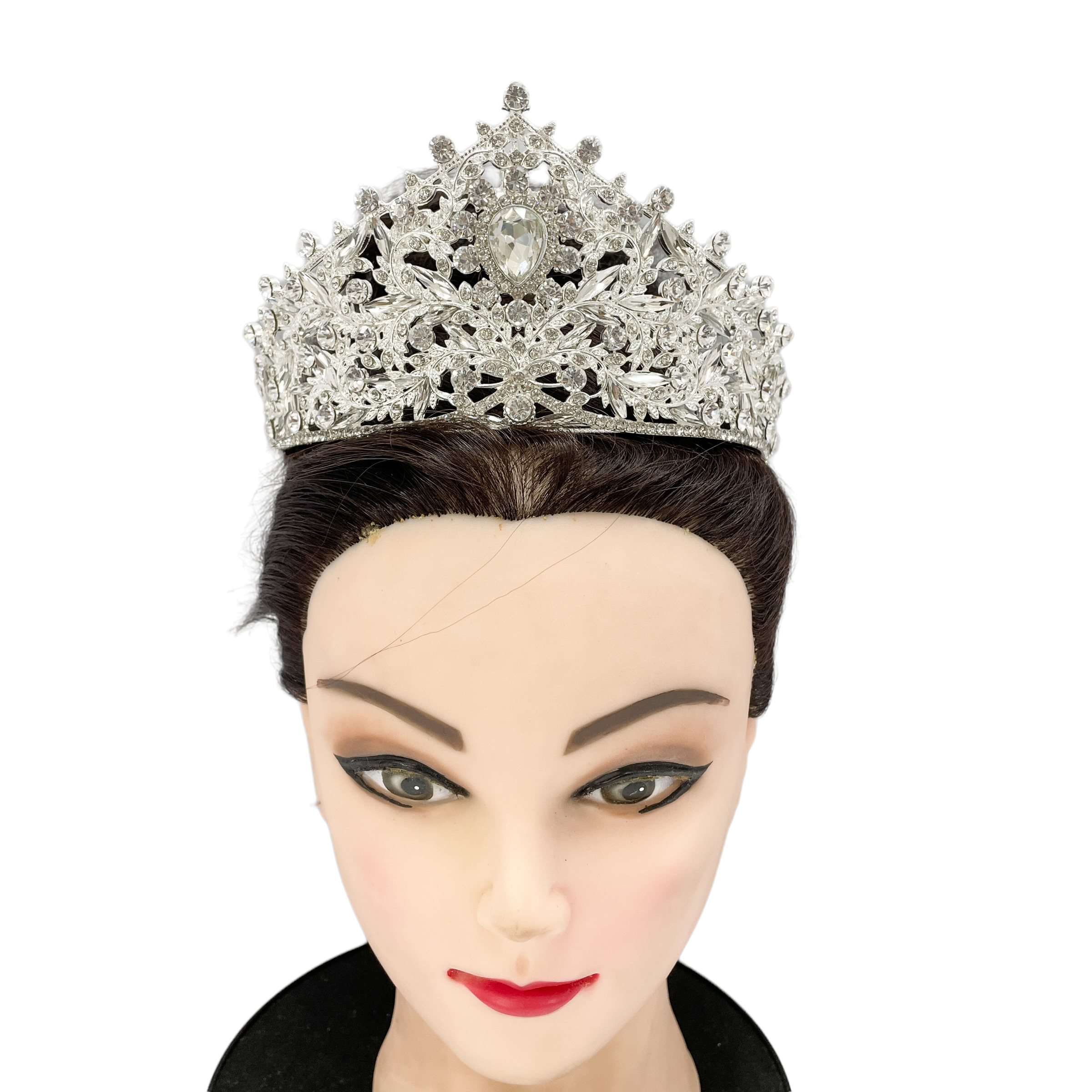 (พร้อมส่ง) เทียร่า 354 สีเงิน งานสวย ปราณีต QCเพชรทุกเม็ด สินค้าพร้อมส่งจากไทย