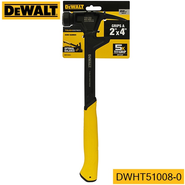 ค้อนขนาด 22oz งานช่าง DWHT51008-0 TOUGH SERIES DEWALT