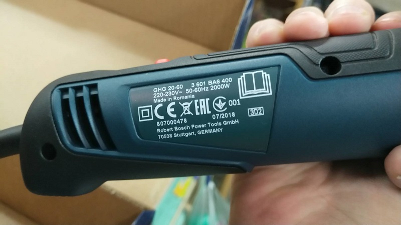 เครื่องเป่าลมร้อน GHG20-60 BOSCH 06012A6400