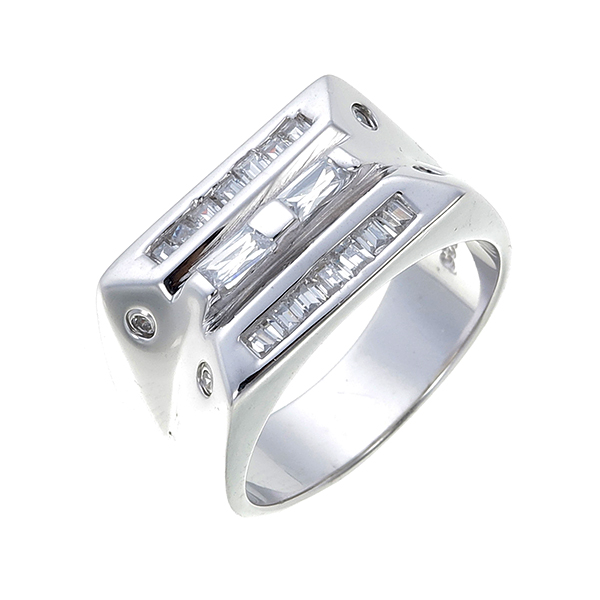 แหวนเงินผู้ชาย ประดับเพชรCZ ดีไซด์แบบสุภาพ เก๋ๆ งานขึ้นมือคะ ตัวเรือนแน่นหนาแข็งแรง เพชรวิ้งได้ใจ ใส่แล้วเพชรเต็มนิ้วมากเลยค่ะ ใส่ได้ทุกโอกาส