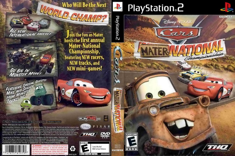 CARS MATER-NATIONAL CHAMPIONSHIP [US : DVD5 1 Disc]