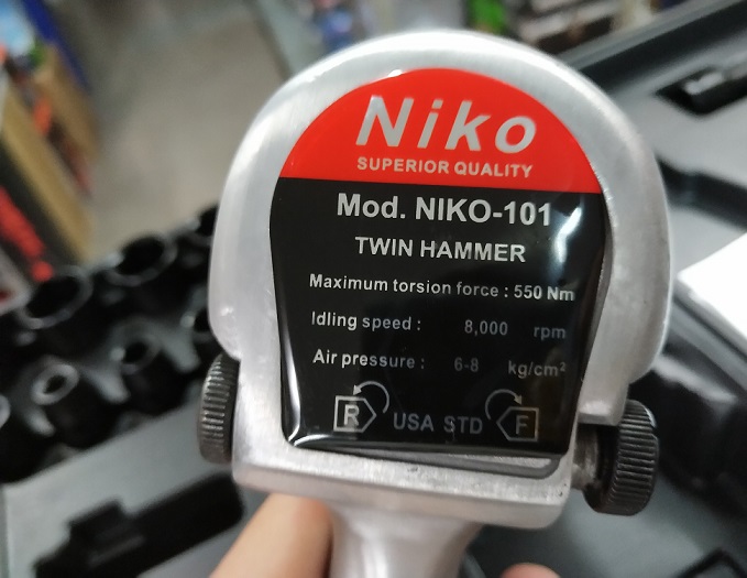 ชุดบล็อกลม1/2" NIKO-101