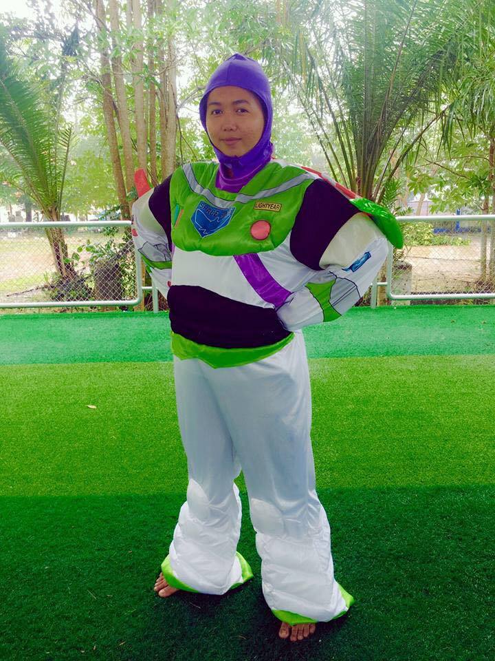 ชุดเอเลี่ยนหญิง / ชุดมนุษย์ต่างดาวหญิง / ชุดอวกาศหญิง