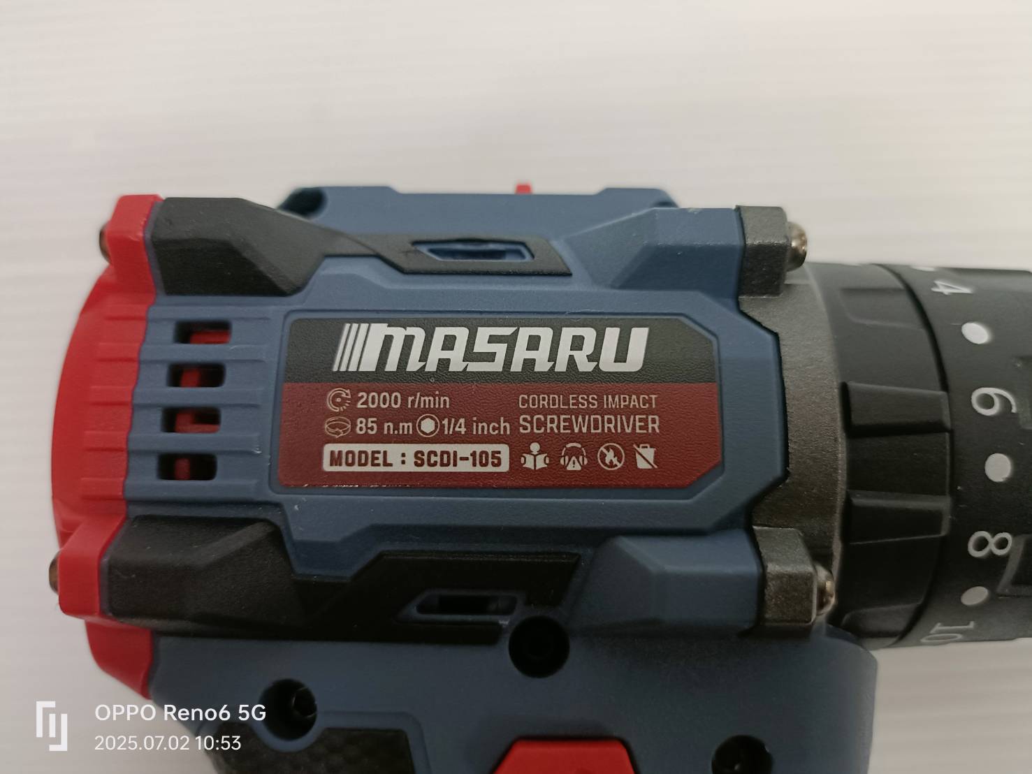 COMBO MASARU SCCG-105 สว่าน+เครื่องเจียร