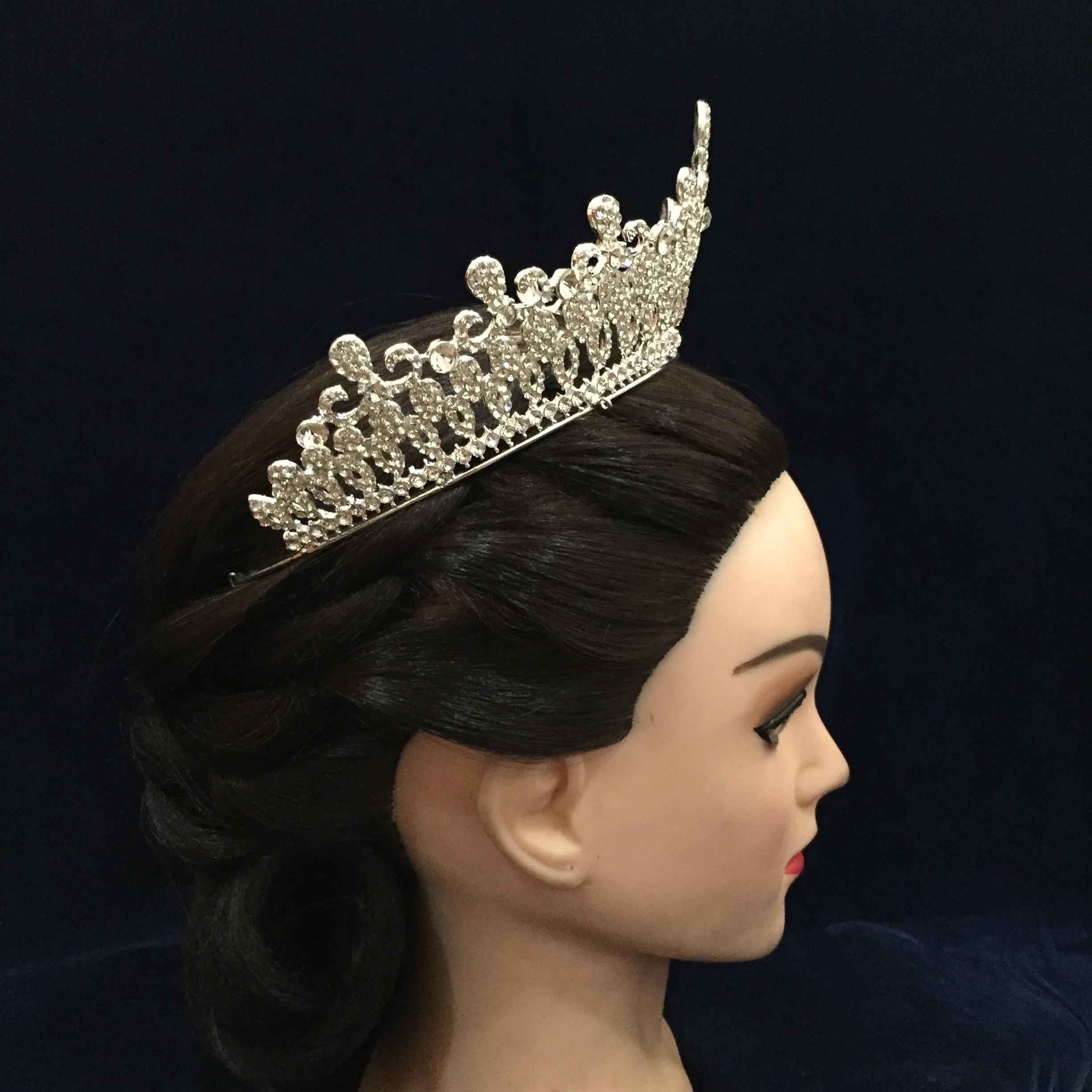 (พร้อมส่ง) เทียร่า 088 สีเงิน