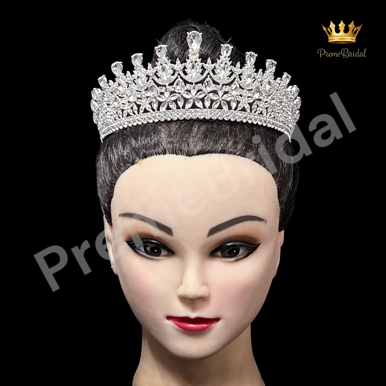 (พร้อมส่ง) เทียร่า 429 ครึ่งหัว งานเจ้าสาว งานสวย ปราณีต QCเพชรทุกเม็ด สินค้าพร้อมส่งจากไทย