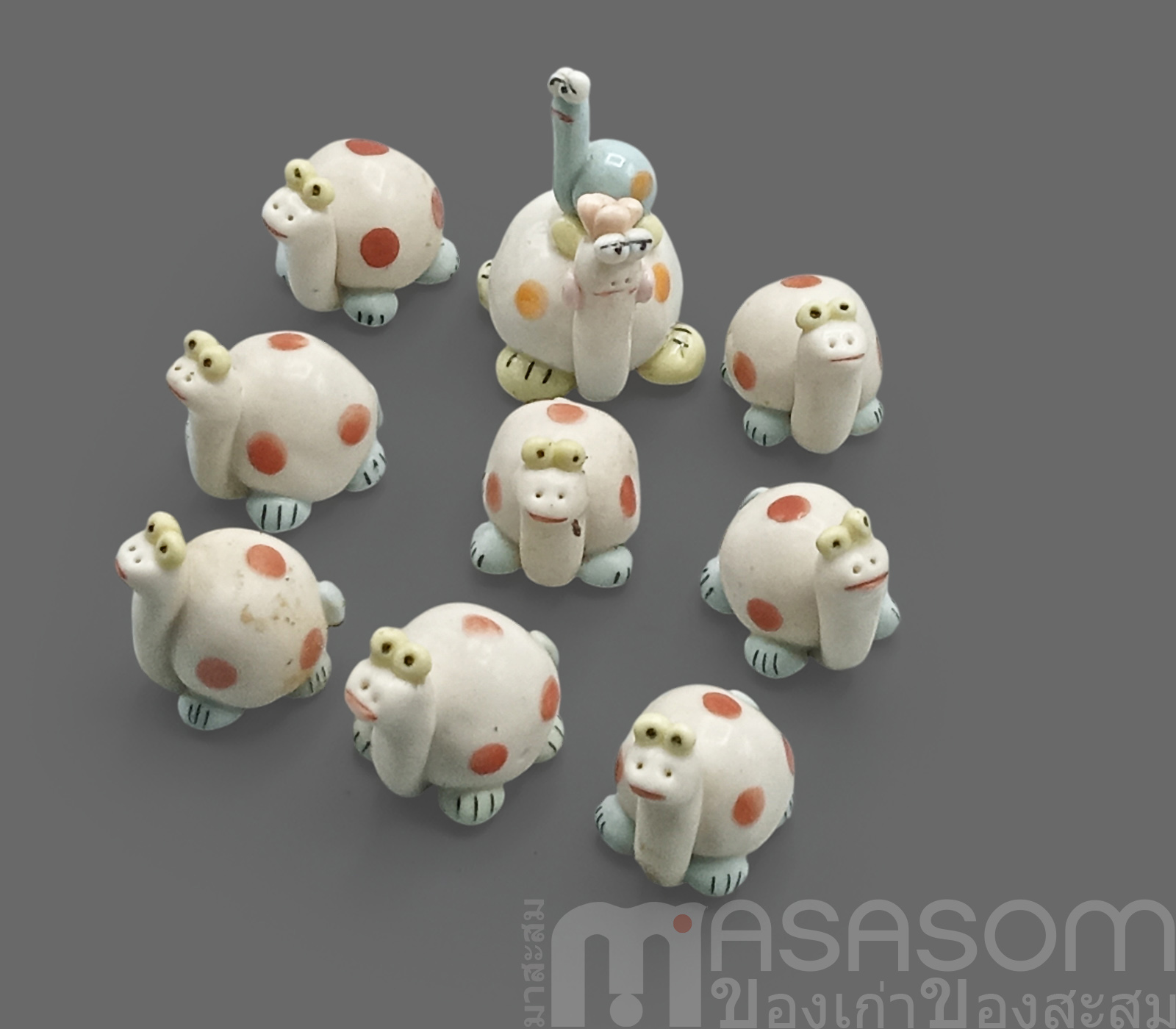 เต่าครอบครัวเซรามิค