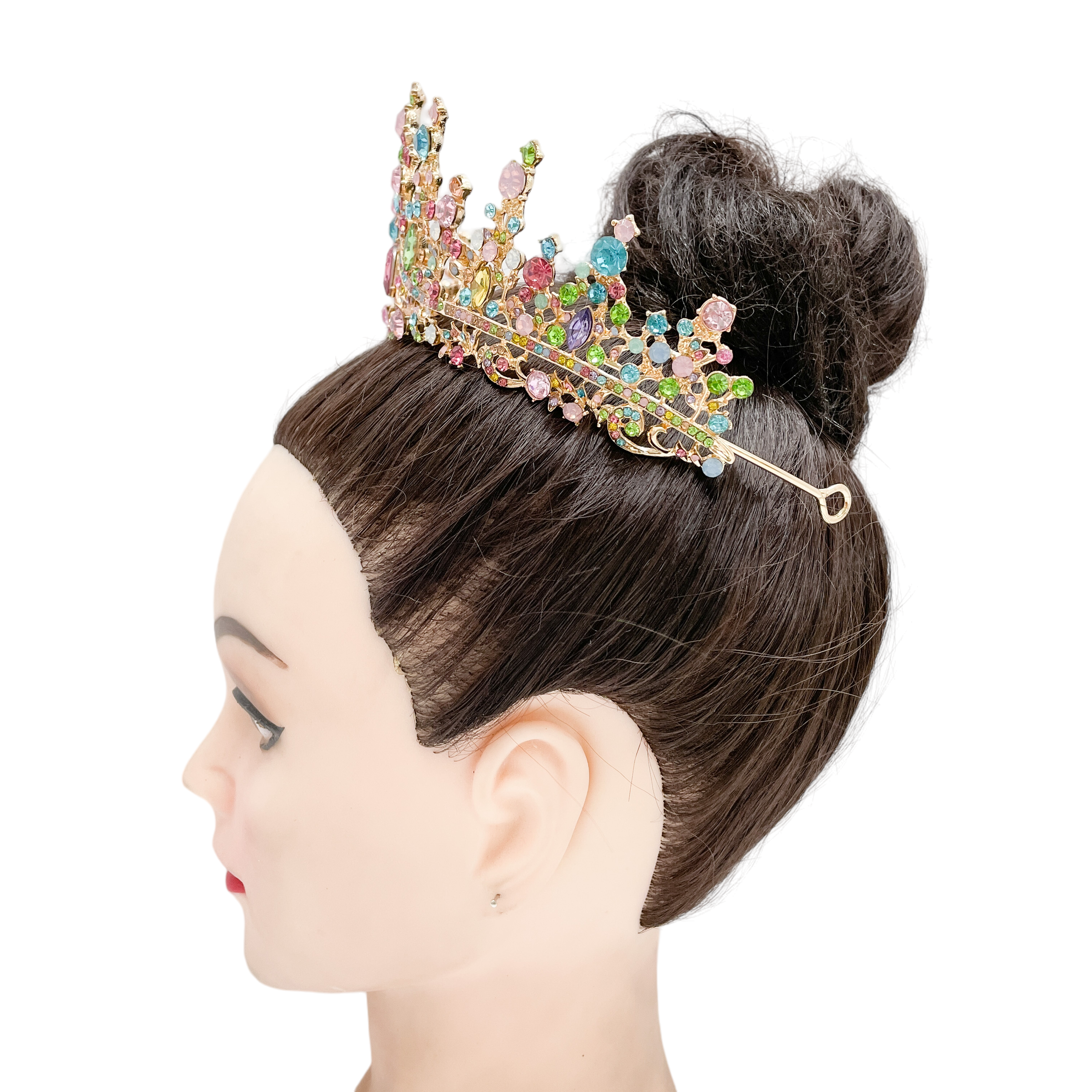 (พร้อมส่ง) เทียร่า 273 สีรวมสี มงกุฎนางงาม งานสวย ปราณีต QCเพชรทุกเม็ด ร้านคนไทย คุยง่าย ส่งเร็ว