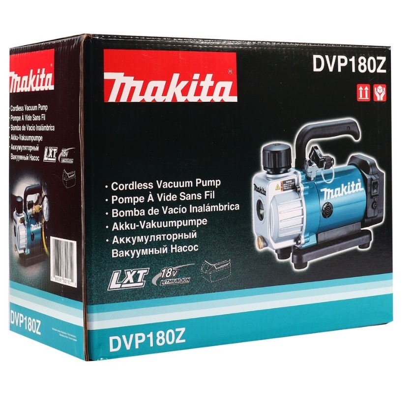 ปั๊มสูญญากาศไร้สาย 18V (แวคคั่ม) DVP180Z MAKITA