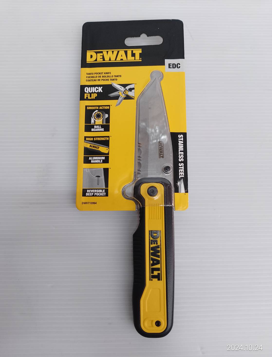 มีดพับ DWHT10994 DEWALT