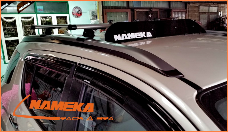 Roof Rack NC-07 ชุดขาจับพร้อมควานขวาง แร็คหลังคา ISUZU MU-X ตรงรุ่น