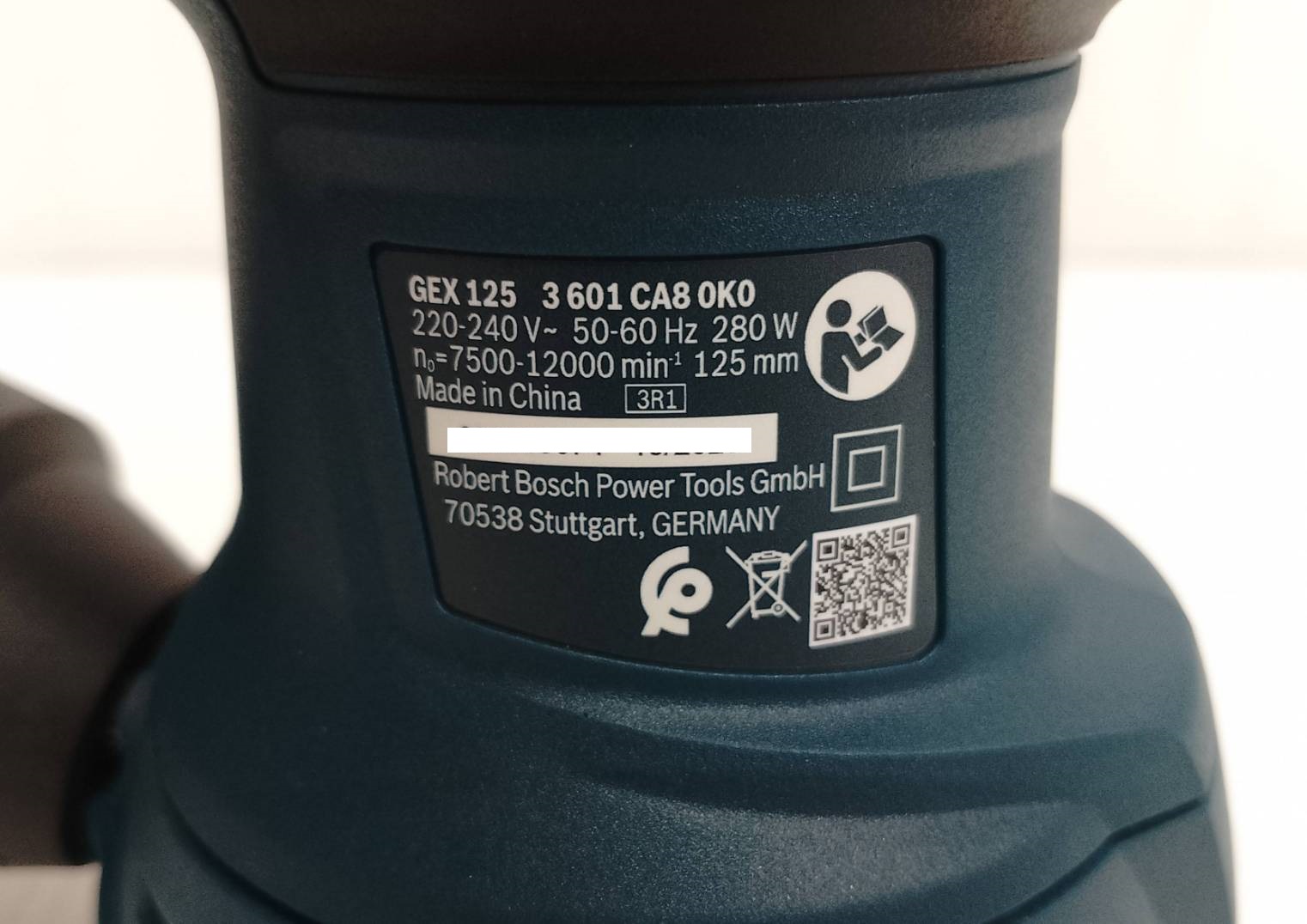 ขัดกระดาษทรายกลม5" GEX125 BOSCH