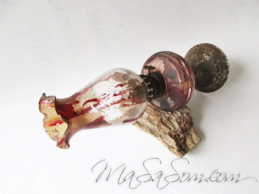 ตะเกียงลานเพ้นท์ลาย