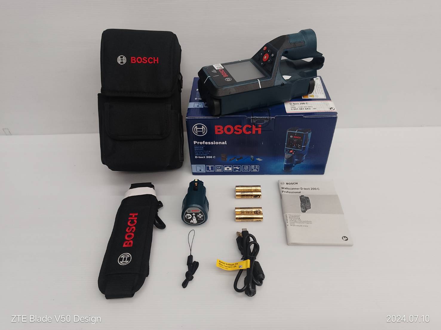 เครื่องสแกนผนัง D-tect200C Professional BOSCH
