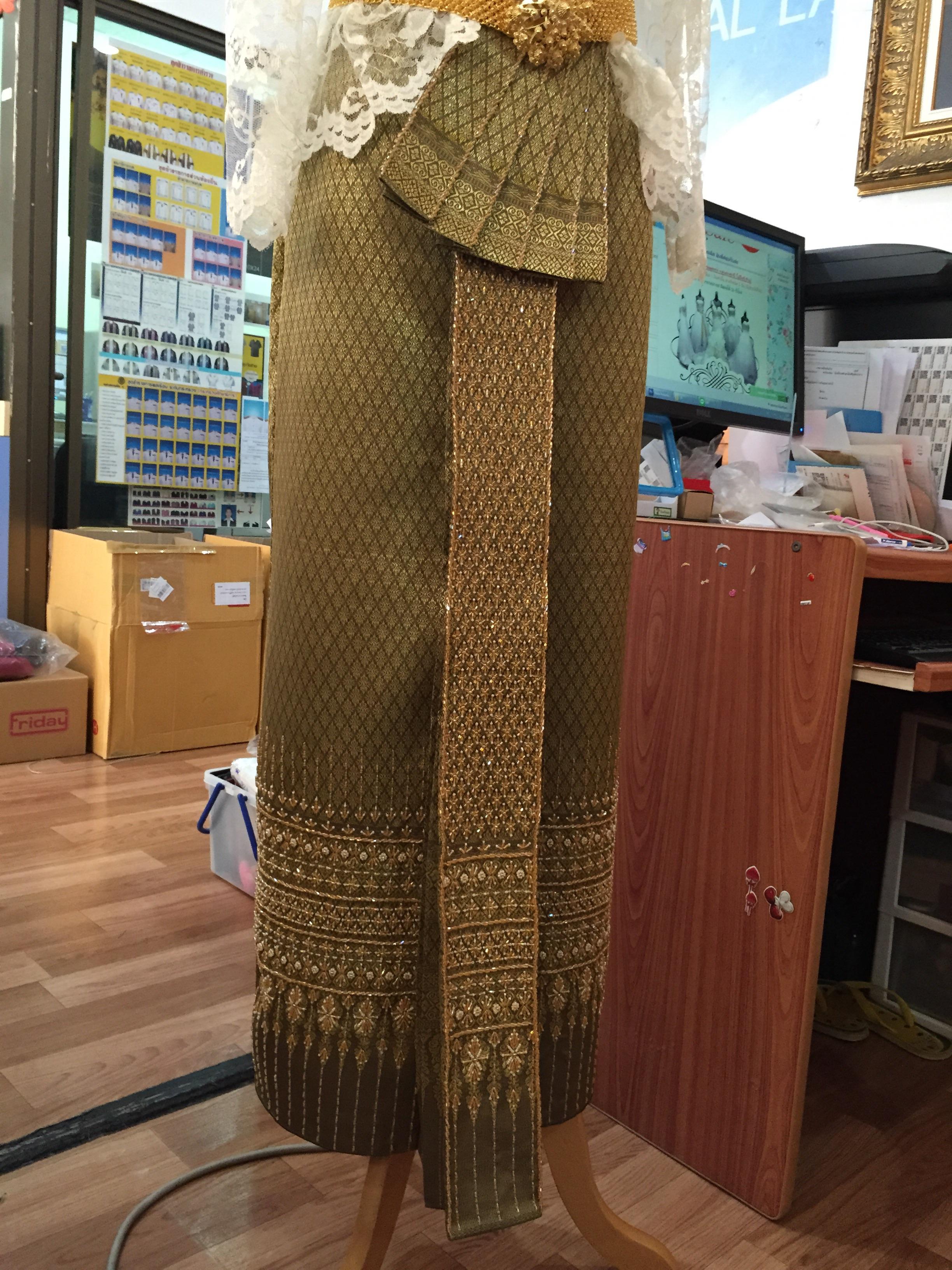 ชุดไทยพร้อมส่ง รหัส 005