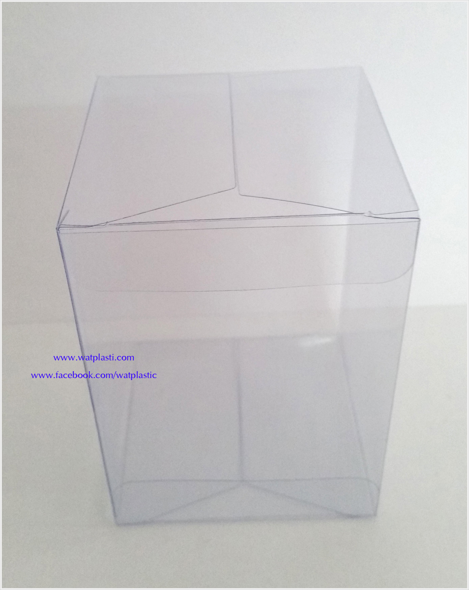 กล่องคัพเค้ก มาการอง 6.4 x 6.4 x 8.9 cm