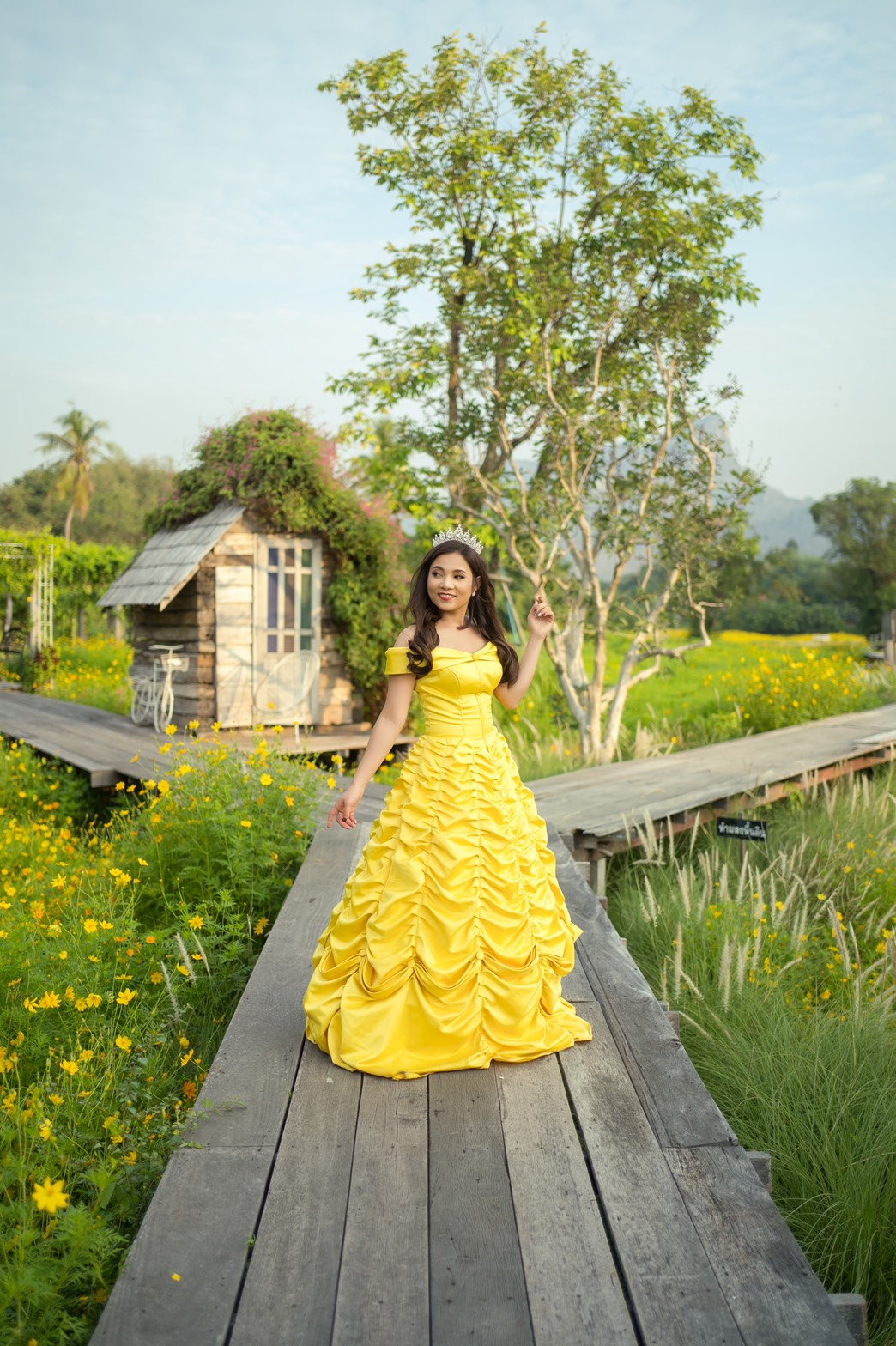 ชุดเจ้าหญิงเบล @ Beauty & the Beast