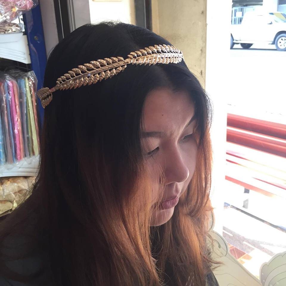 (พร้อมส่ง) มงกุฏ 042 มงกุฏใบมะกอก