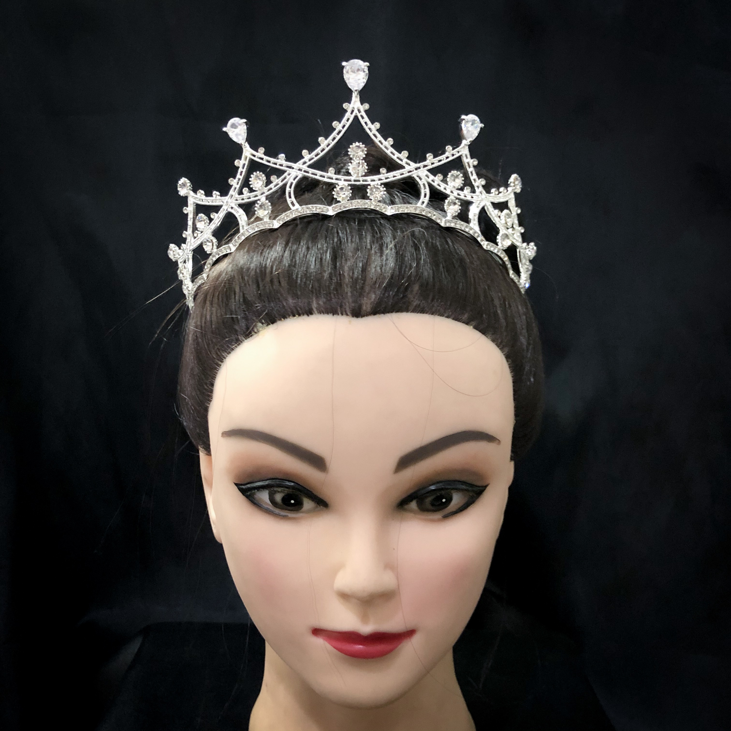 (พร้อมส่ง) เทียร่า 241 มงกุฎนางงาม มงกุฎเจ้าหญิง งานสวย ปราณีต QCเพชรทุกเม็ด สินค้าพร้อมส่งจากไทย