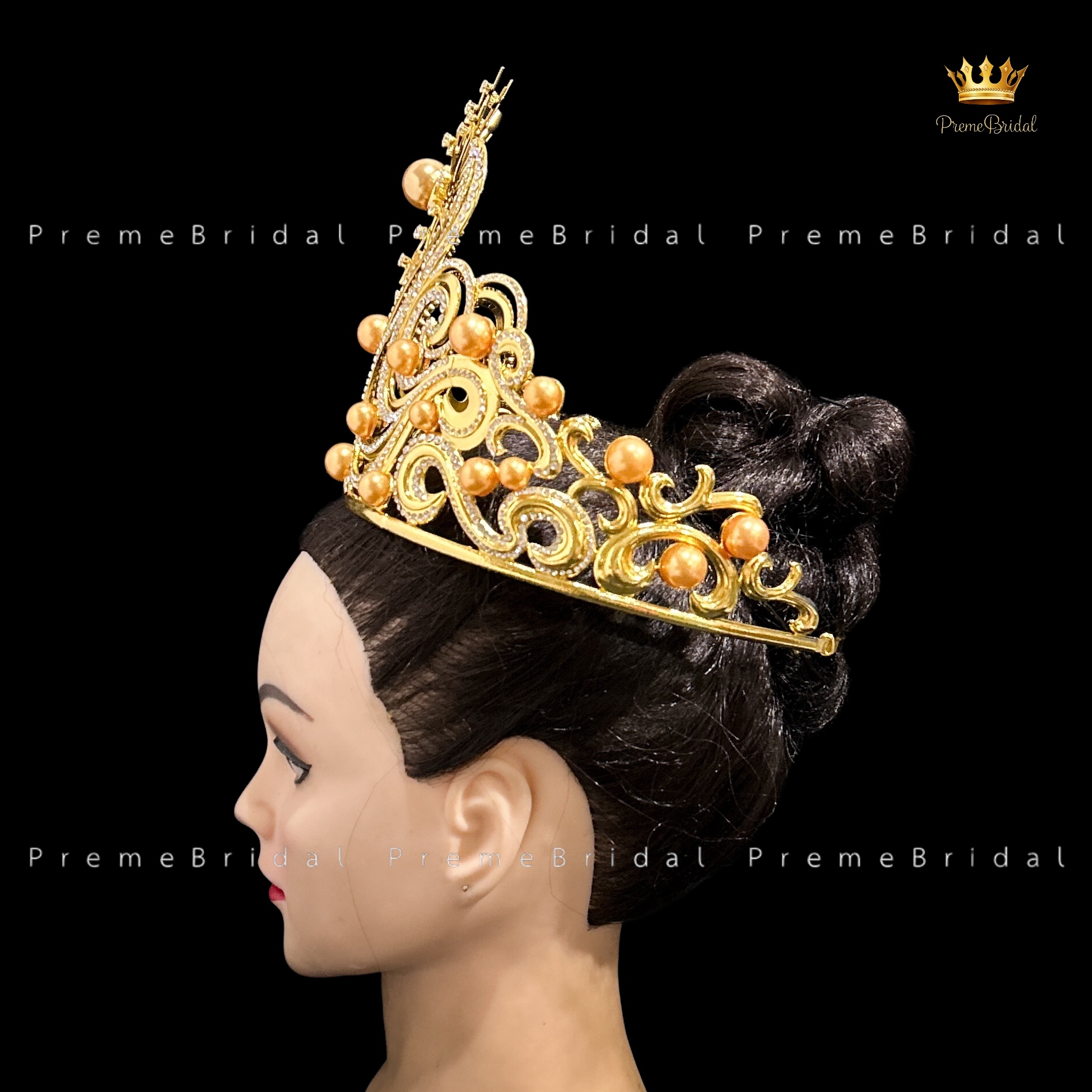 (พร้อมส่งจากไทย) มงกุฏ Miss Universe 2024 แบรนด์ Jewelmer งานโลหะฐานกลมปรับขนาดได้ ส่งด่วน ส่งจาก จ.อุบลราชธานี