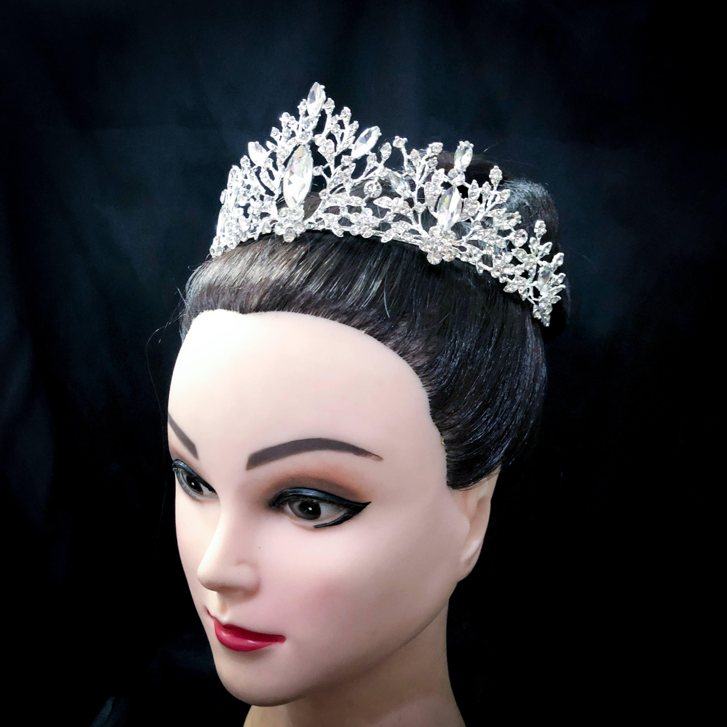 (พร้อมส่ง) เทียร่า 236 มงกุฎนางงาม มงกุฎเจ้าหญิง งานสวย ปราณีต QCเพชรทุกเม็ด สินค้าพร้อมส่งจากไทย