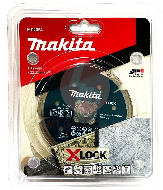 ใบเพชร4" Segmented Rim MAKITA X-LOCK