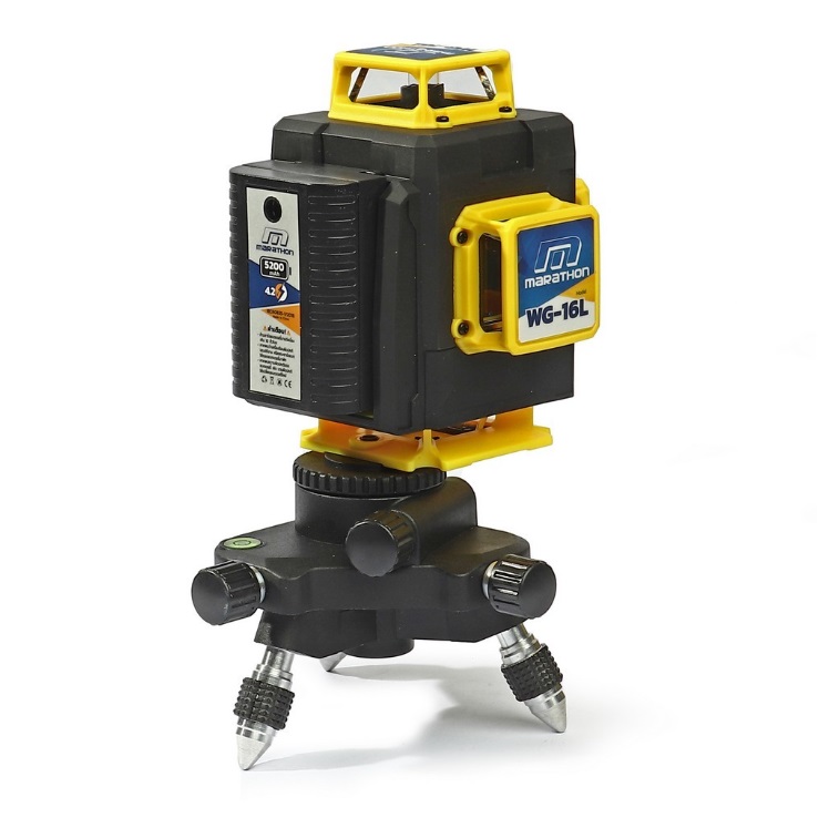 MARATHON WG-16L เครื่องวัดระดับเลเซอร์ แสงสีเขียว 16 เส้น (รวมขาตั้ง)