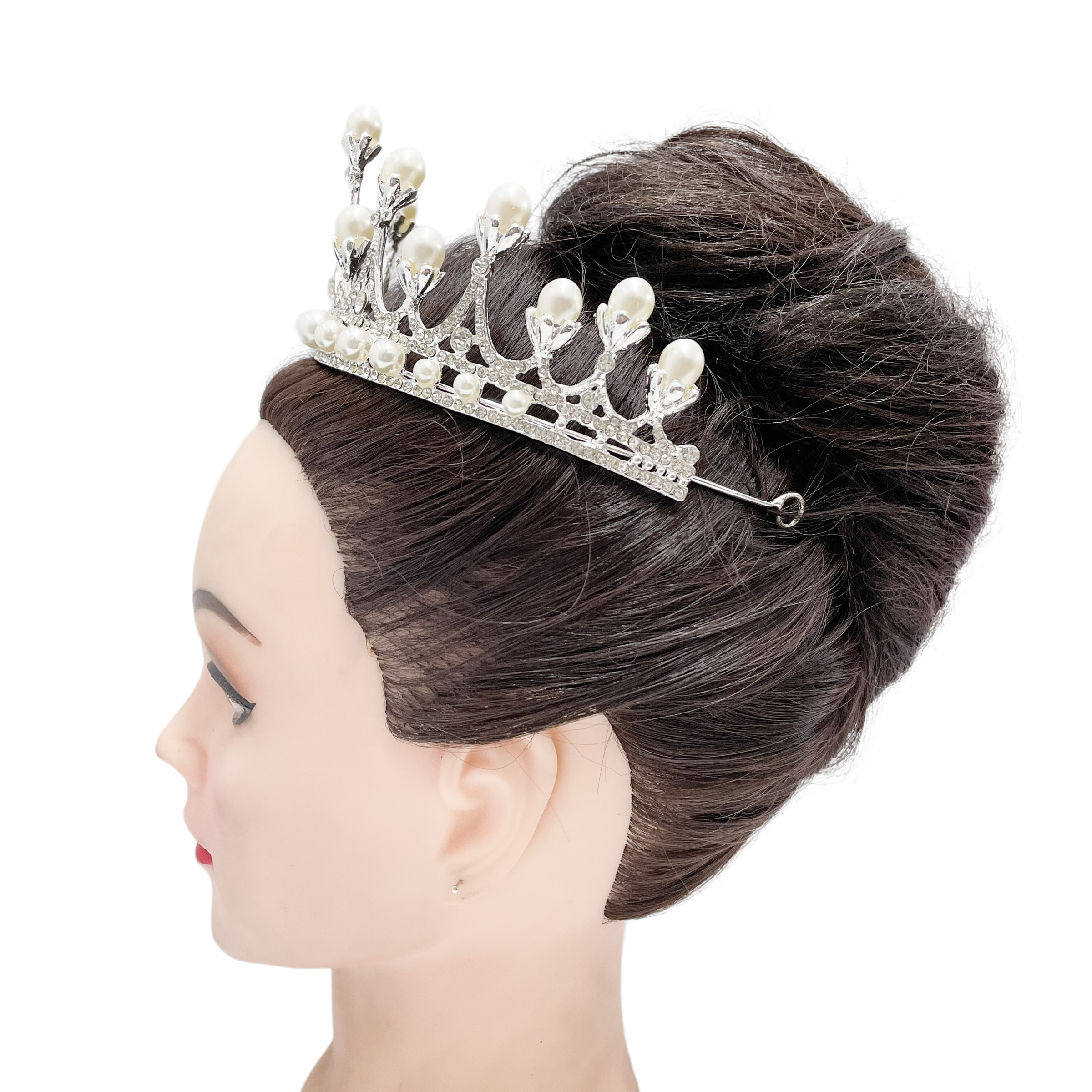 SET010 เครื่องประดับ 3 ชิ้น มงกุฎ สร้อยคอ ต่างหู จัดเซทสวยงาม สินค้าพร้อมส่งจากไทย