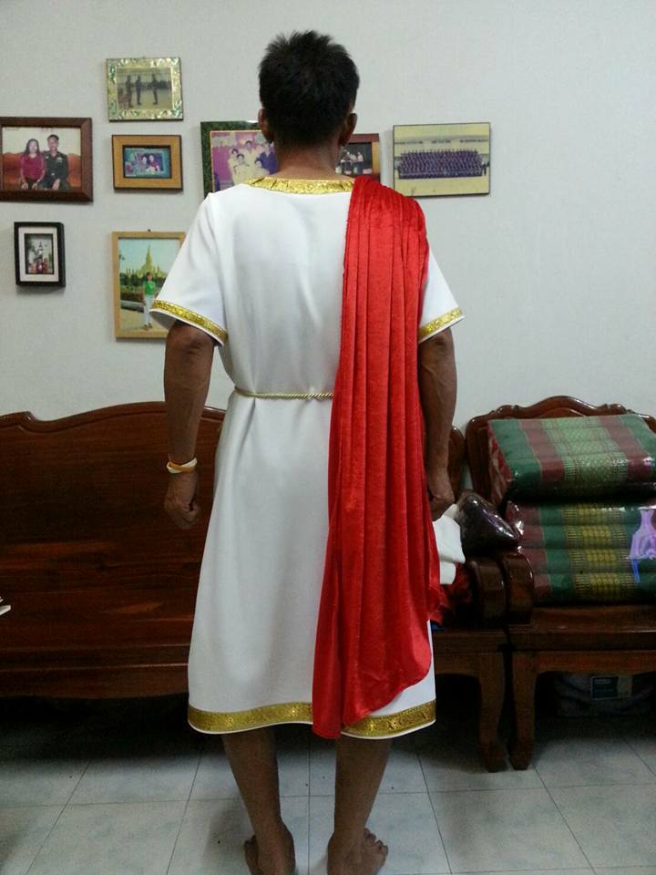 ชุดโรมันกรีกชาย / ชุดฮิพิสตัส เทพเจ้าแห่งการตีเหล็ก / ชุดกรีก / ชุดโรมัน