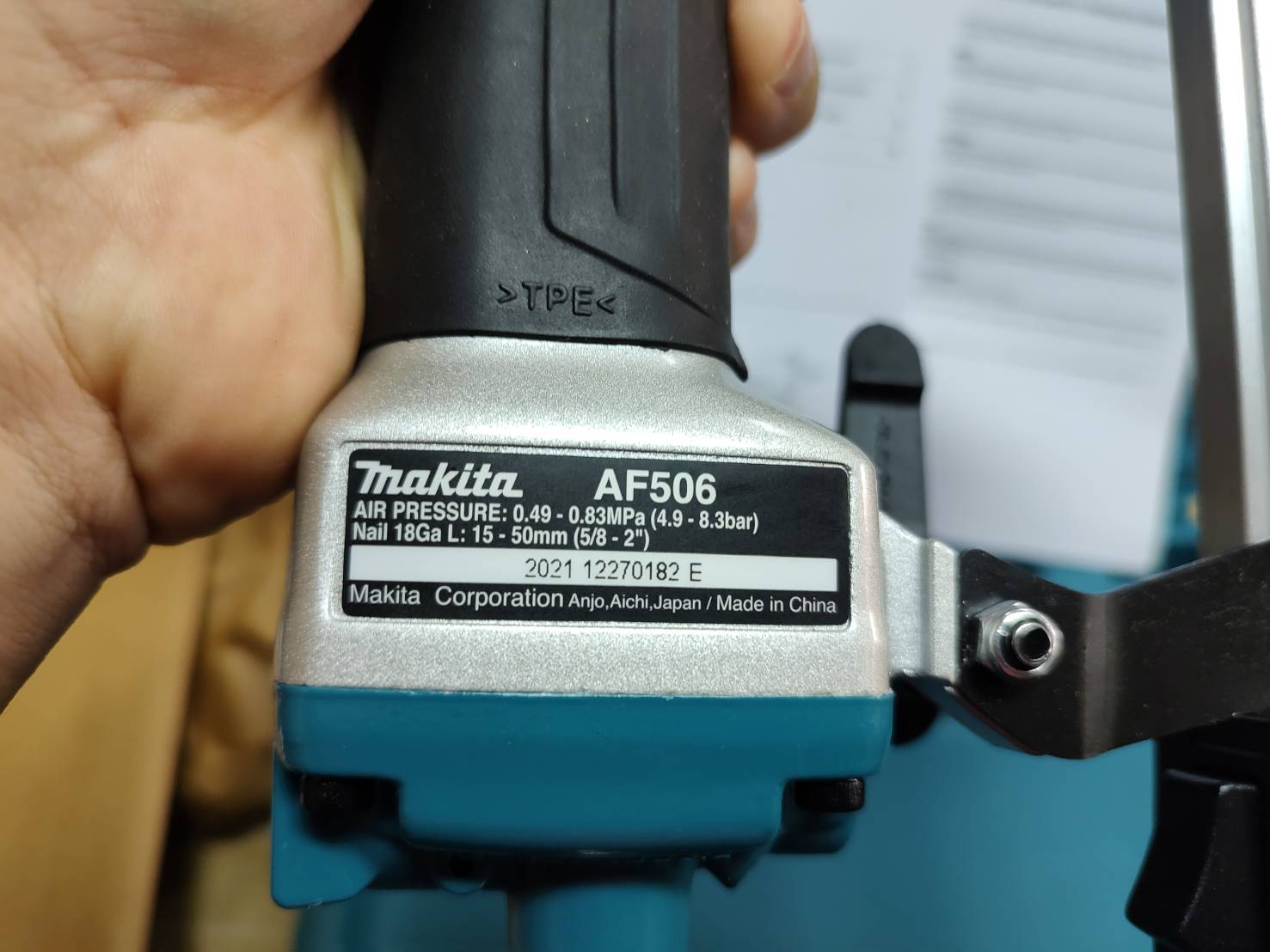 เครื่องยิงตะปูลม AF506 MAKITA (F15 - F50)
