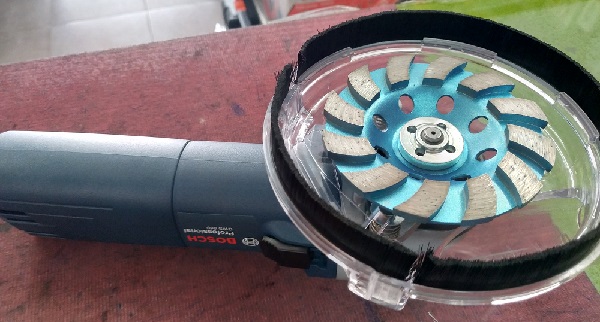 กาดดูดฝุ่นสำหรับใบเจียรบัว4" แบบใส