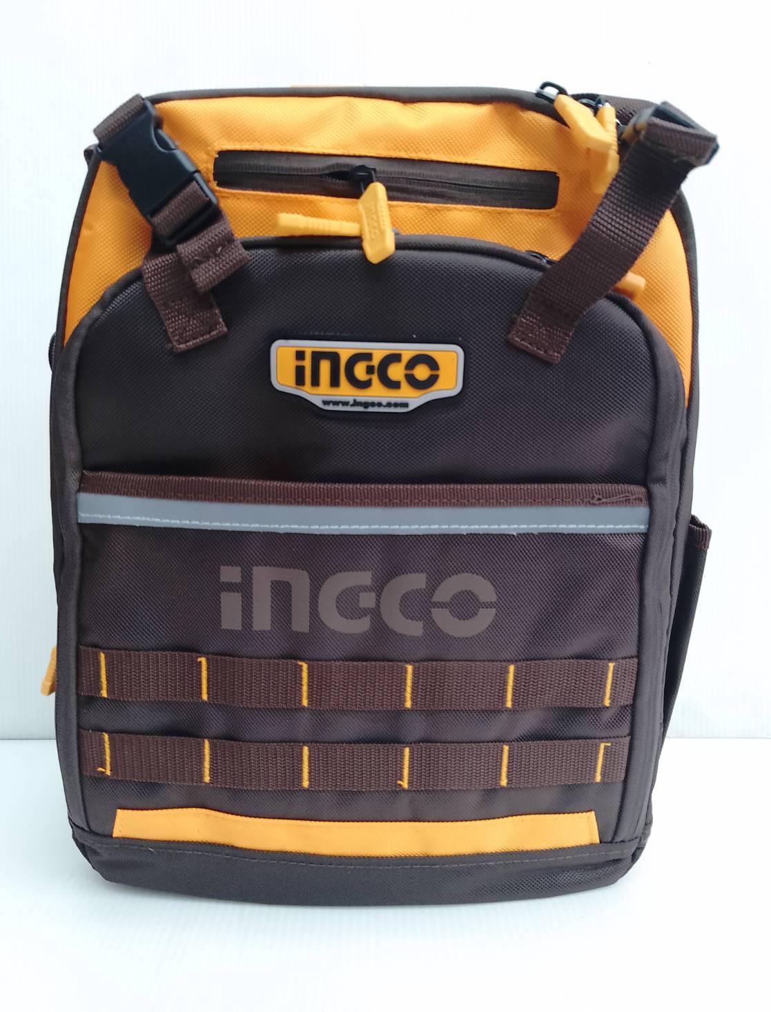 กระเป๋าใส่เครื่องมือช่าง+เสื้อใส่เครื่องมือช่าง (5ชิ้น) COS23090 INGCO