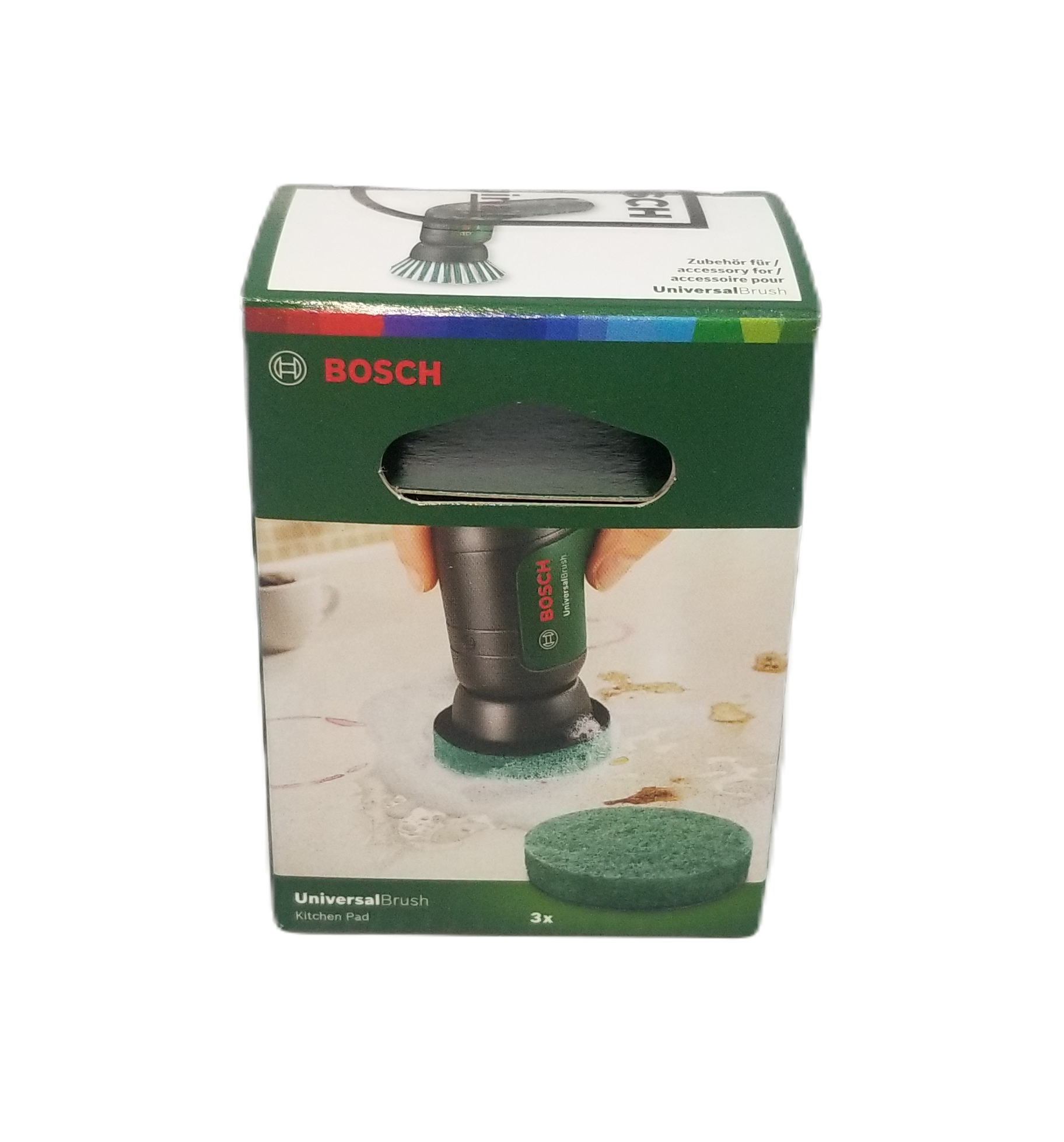 แผ่นใยขัดสำหรับงานครัว สำหรับเครื่องขัดอเนกประสงค์ 3.6V Universal Brush BOSCH