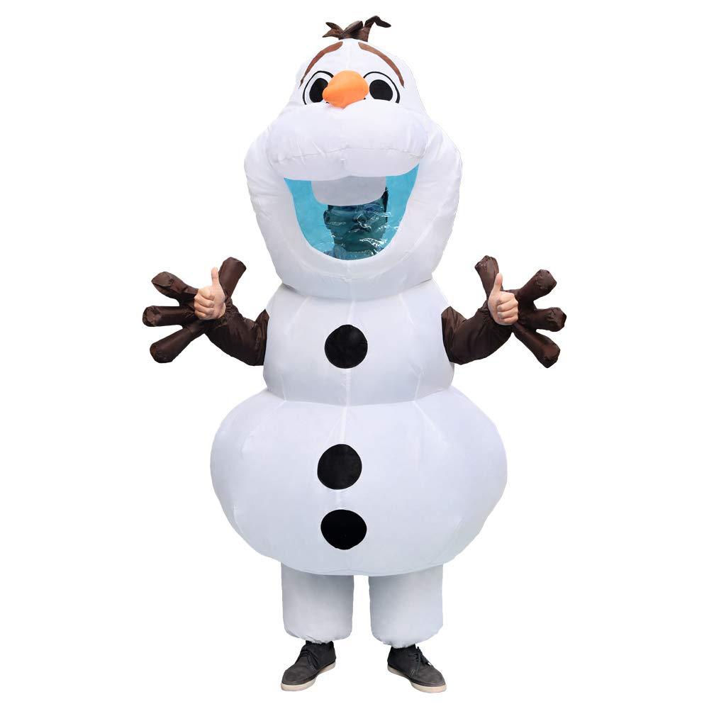ชุดโอลาฟ แบบพองลม @ elsa frozen เอลซ่า