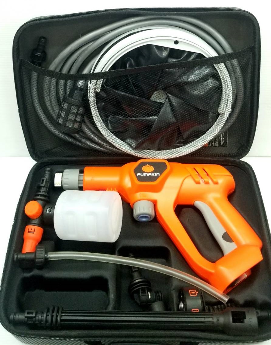 ปืนฉีดน้ำไร้สาย20V INF-50WG PUMPKIN #50321 พร้อมชุดแบต