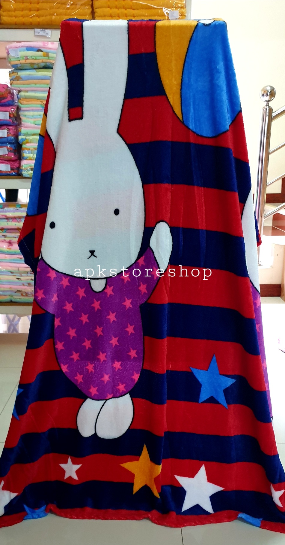 ขายส่ง ผ้าห่มนาโน แบบบาง #APK57-ลายการ์ตูน ส่ง 57 บาท