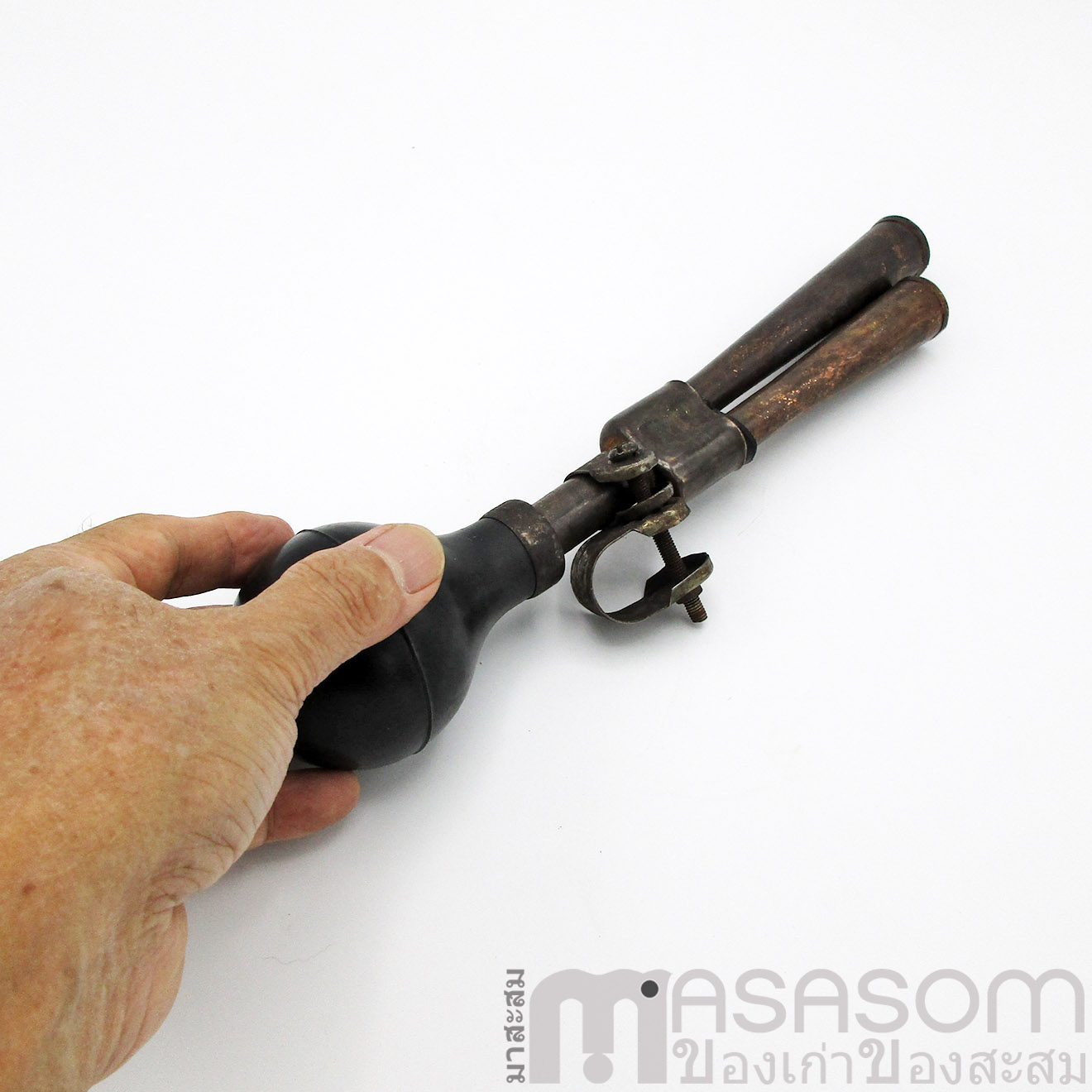 แตรลมทองแดงท่อคู่