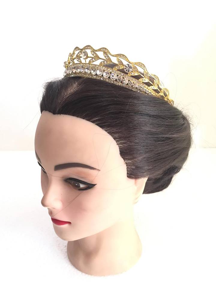 (พร้อมส่ง) เทียร่า 071 สีทอง