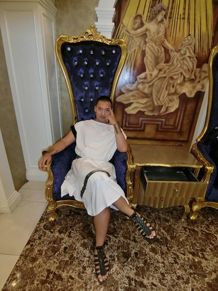 ชุดโรมัน / ชุดกรีกชาย / ชุดโครนอส เทพเจ้าแห่งกาลเวลา