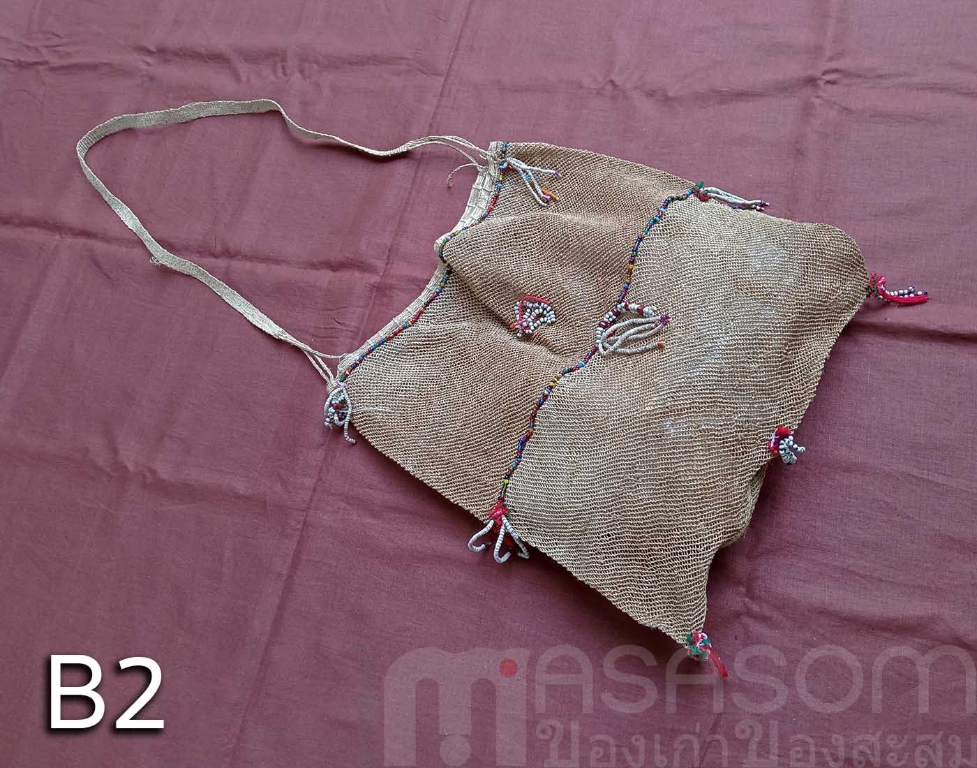 กระเป๋าถักเชือกใยกัญชง