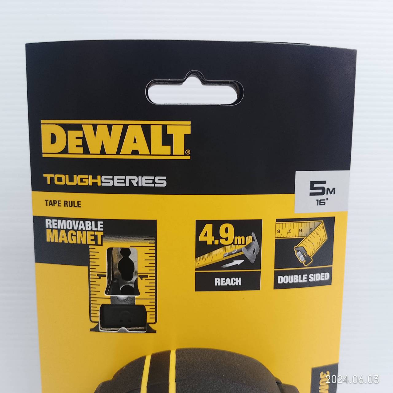 ตลับเมตร5เมตร DWHT36915-30 DEWALT (มีแม่เหล็ก)