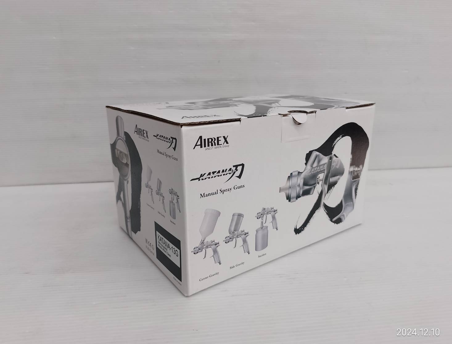 กาพ่นสี กาบน แบบถ้วยข้าง AIRREX รุ่น KATANA-13G