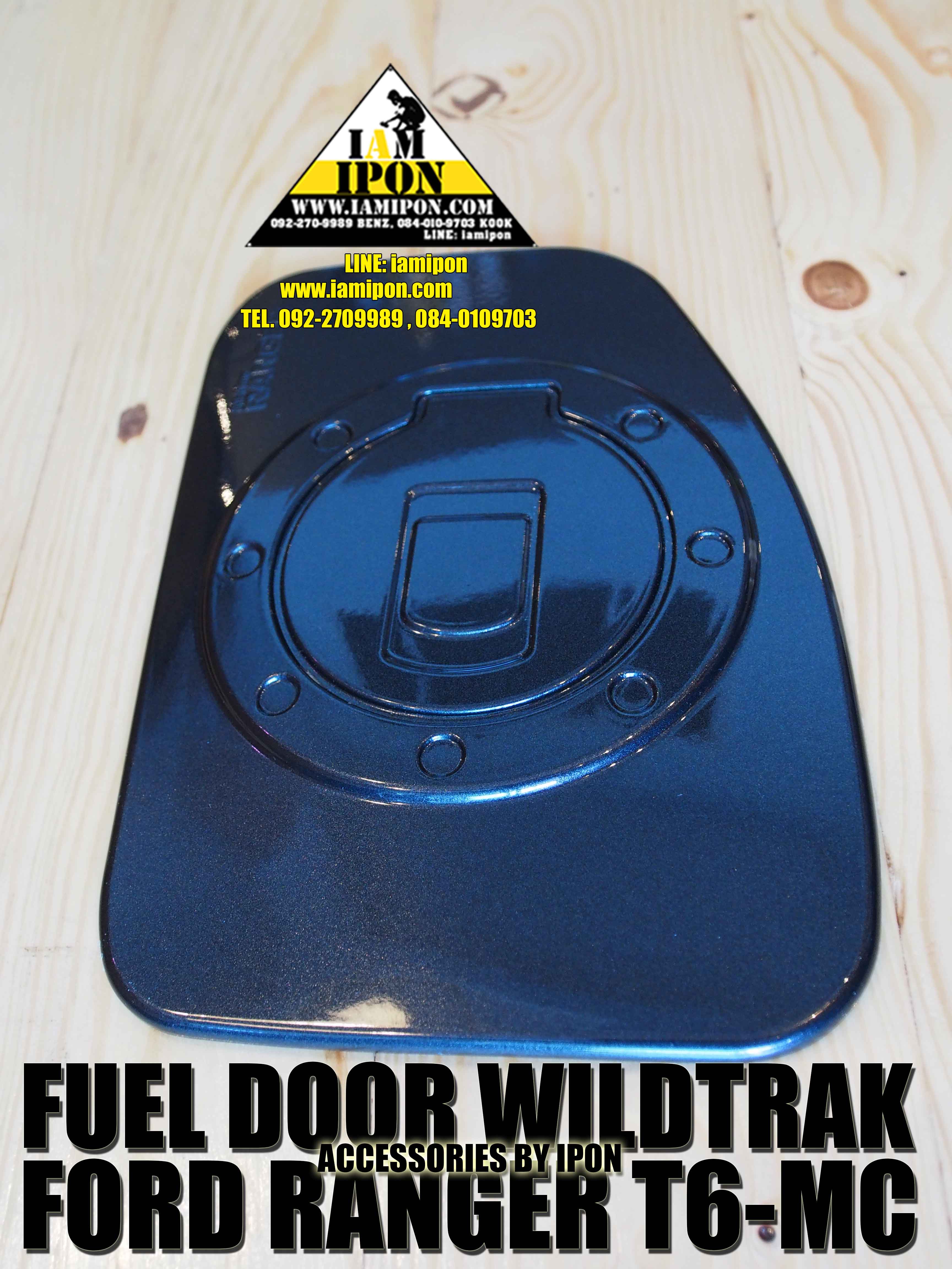 FUEL DOOR WILDTRAK FORD RANGER T6-MC ครอบฝาถังน้ำมันฟอร์ดเรนเจอร์วายแทรก T6-MC