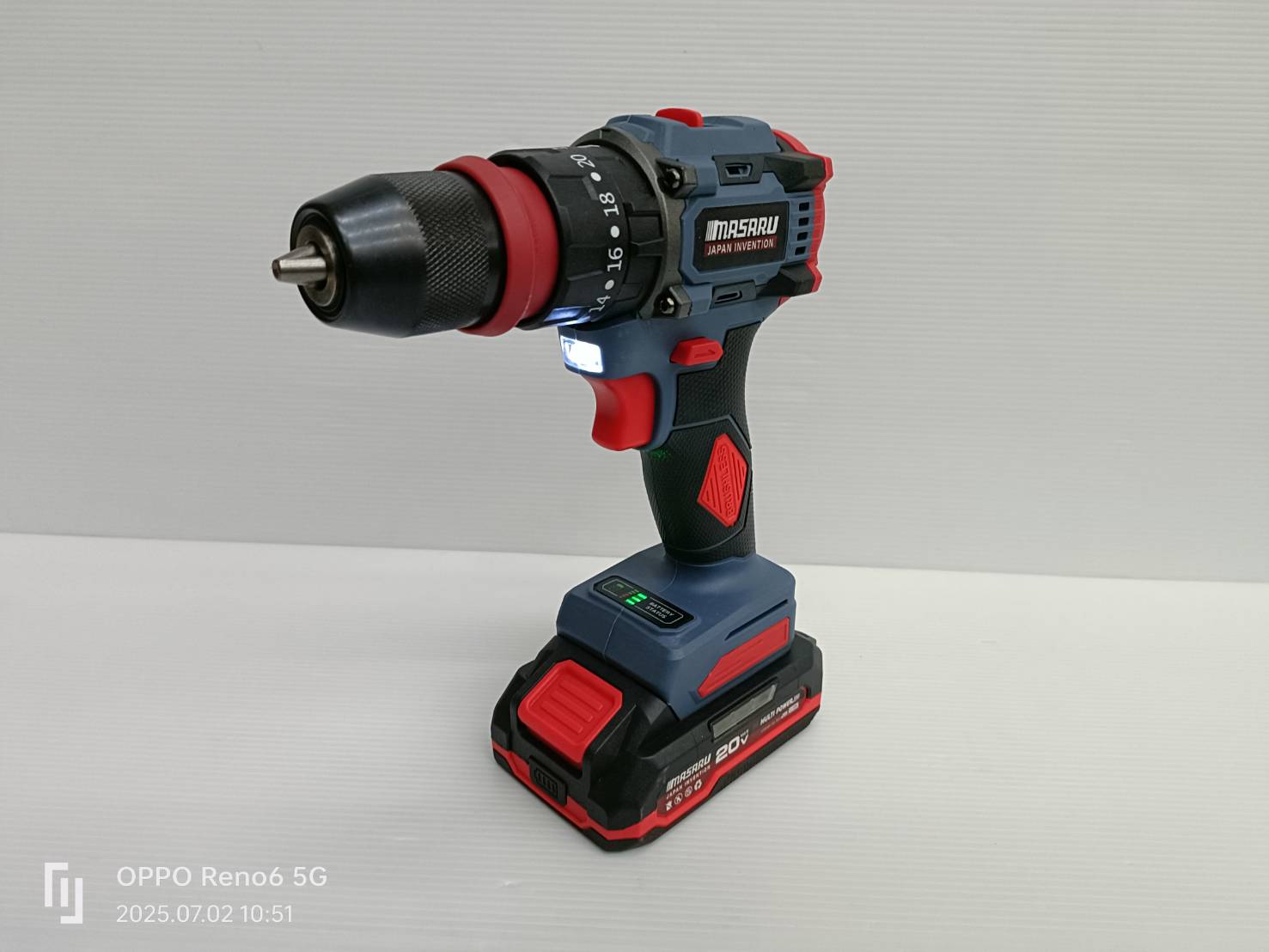 COMBO MASARU SCCG-105 สว่าน+เครื่องเจียร