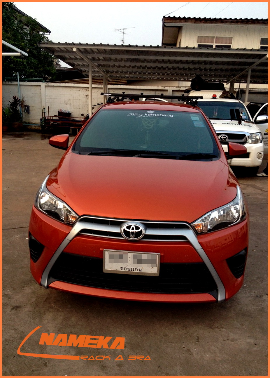 roof rack NC-01 ชุดขาจับแร็คหลังคาพร้อมคานขวาง สำหรับรถยนต์ทุกรุ่น