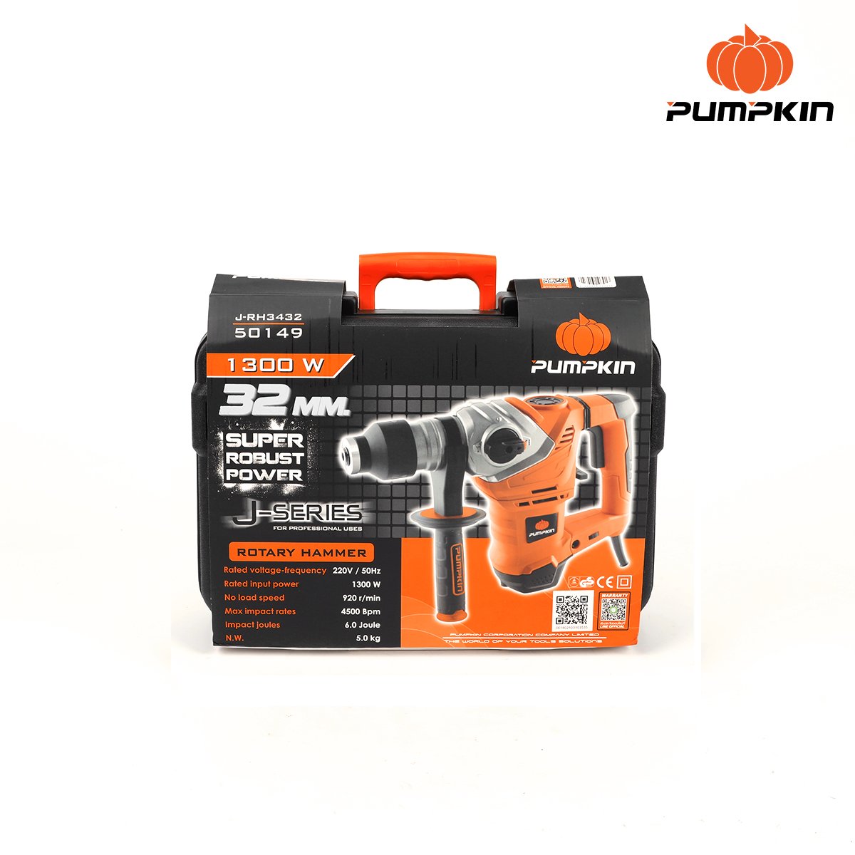 สว่านโรตารี่3ระบบ J-RH3432 (50149) PUMPKIN