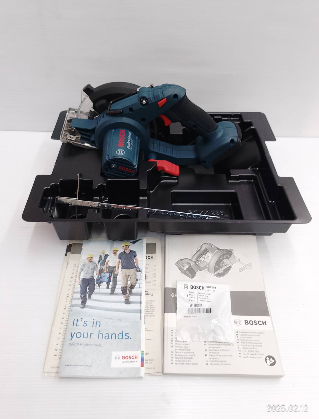 เลื่อยวงเดือนตัดเหล็ก18V GKM18V-LI BOSCH SOLO