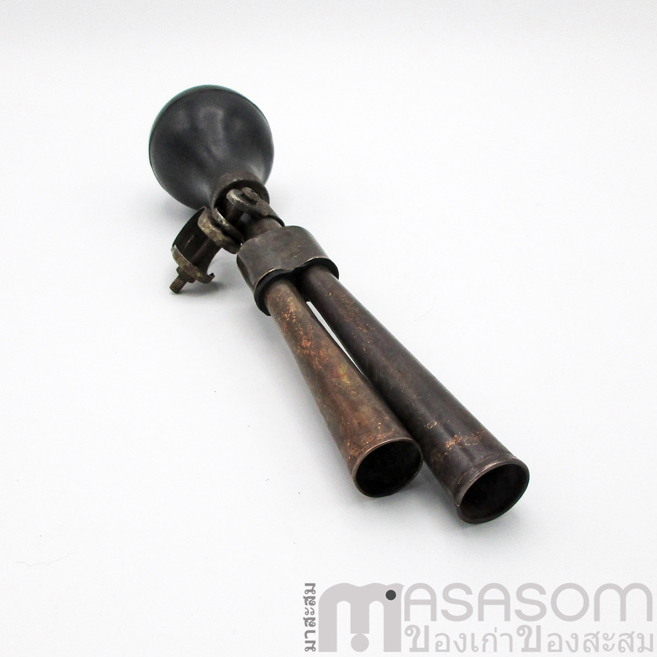 แตรลมทองแดงท่อคู่